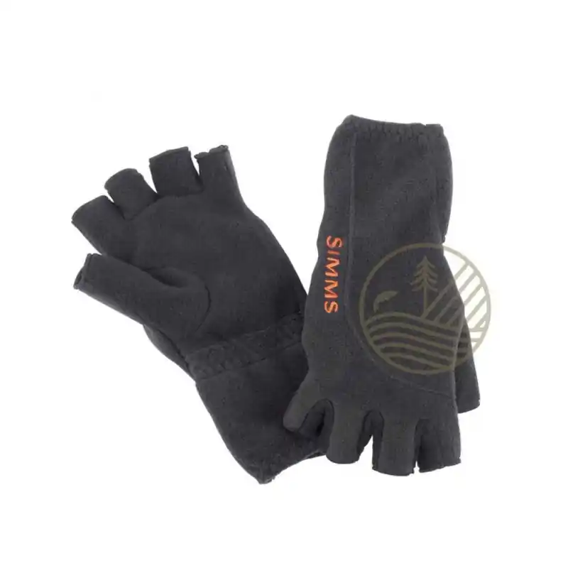 Gants SIMMS Headwaters Half-finger Gloves Black Nouvelle Collection