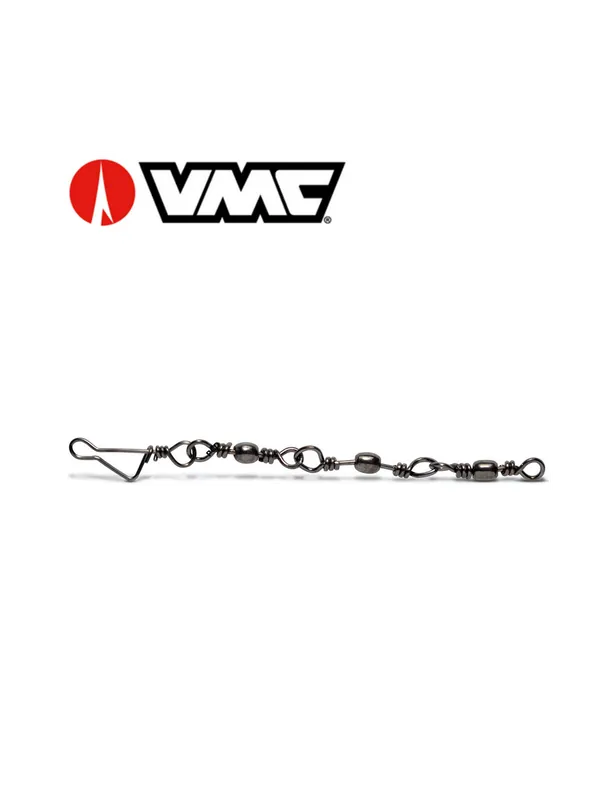 EMERILLONS VMC 3 BARILS RACCORDES + AGRAFE 3545BK PAR 4 Jusqu'à Épuisement Des Stocks
