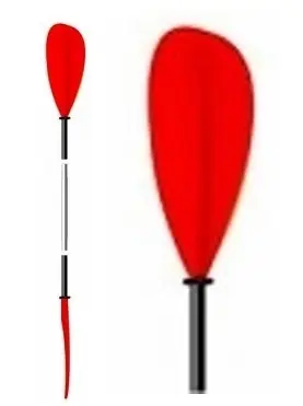 Pagaie kayak TNP Rando - alu - 3 Parties - 230 cm Solde
