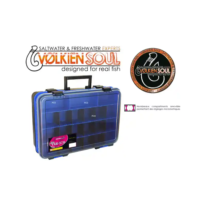 Offre Du Jour BOITE A LEURRES REVERSIBLE VOLKIEN SOUL VSB-370