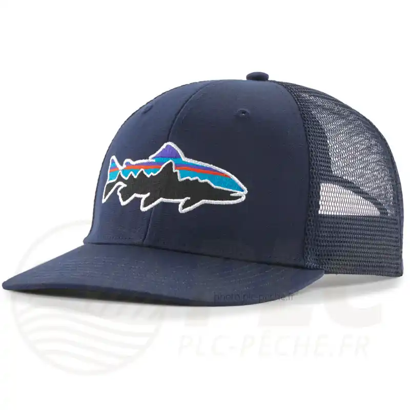 Casquette PATAGONIA Fitz Roy Trout Trucker New Navy Commander Vite