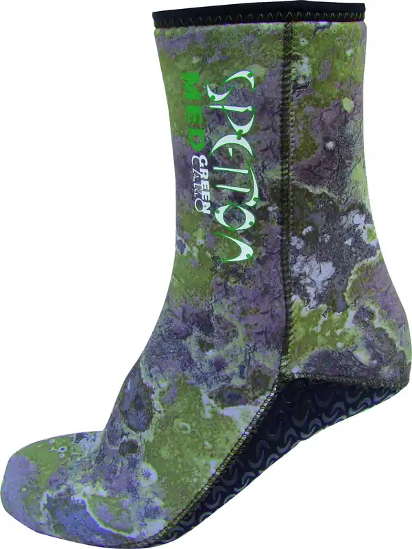 Chaussons Spetton Med Green Camo 3mm Paiement Sécurisé