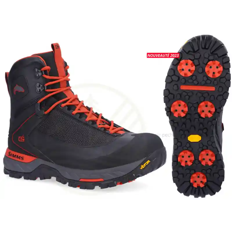 Affaire À Saisir Chaussure de Wading SIMMS G4 Pro Powerlock Vibram