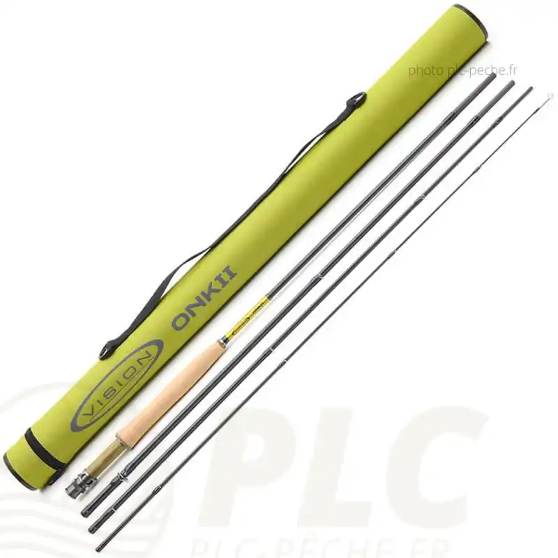 Acheter Direct Canne à mouche occasion VISION ONKII 10‘ soie de 7
