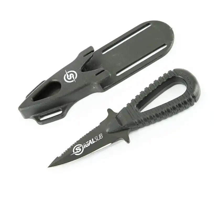 Solde Couteau Sigalsub Micro Black