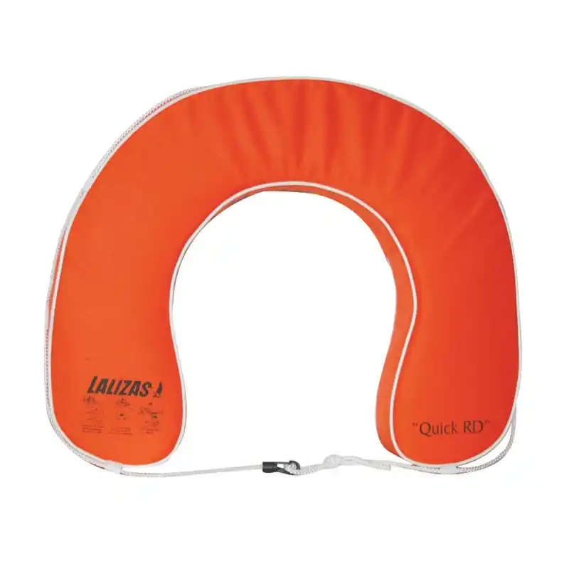 Bon Plan Bouée de sauvetage fer à cheval Lalizas Quick RD Orange