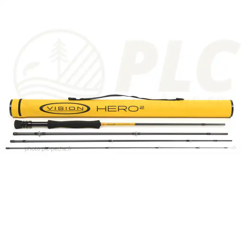 Canne à mouche VISION Predator Hero 2 - 9‘ soie 9 Quantité Limitée