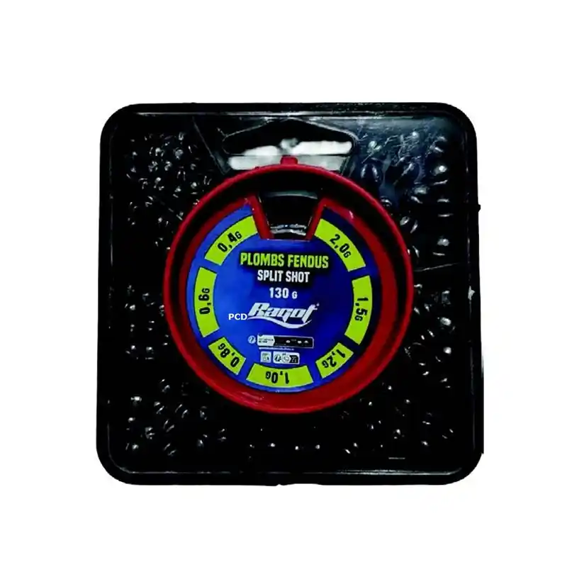 Boîte de Plombs Fendus 7 Cases Ragot Split Shot Box 7C Nouvel Arrivage