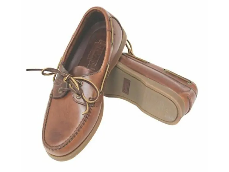 Chaussures Skipper Lalizas cuir et semelle marron Haute Qualité
