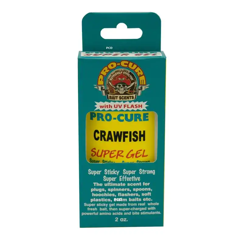 Attractant Pro-Cure Super Gel Crawfish 56G Dernière Chance