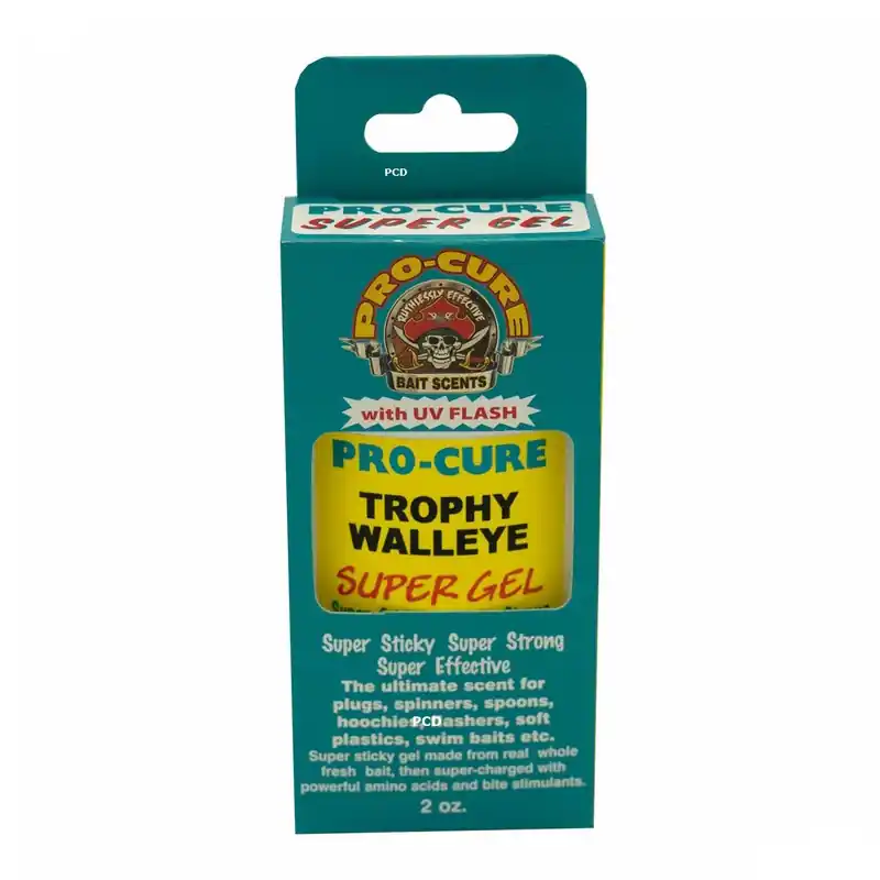 Attractant Pro-Cure Super Gel Trophy Walleye 56G Réduction