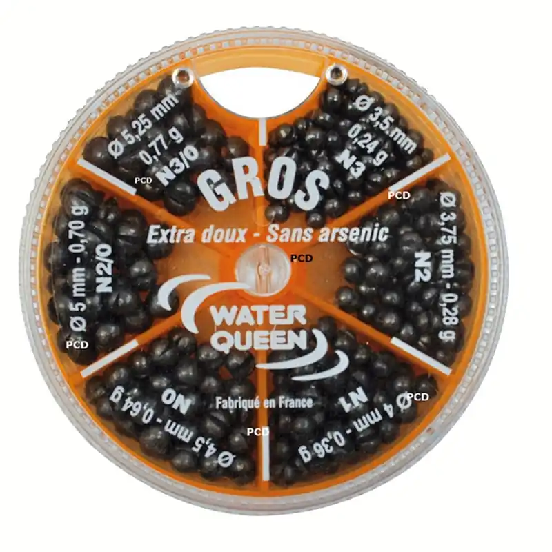 Boite De Plombs 6 Cases GM Ragot Pas Cher