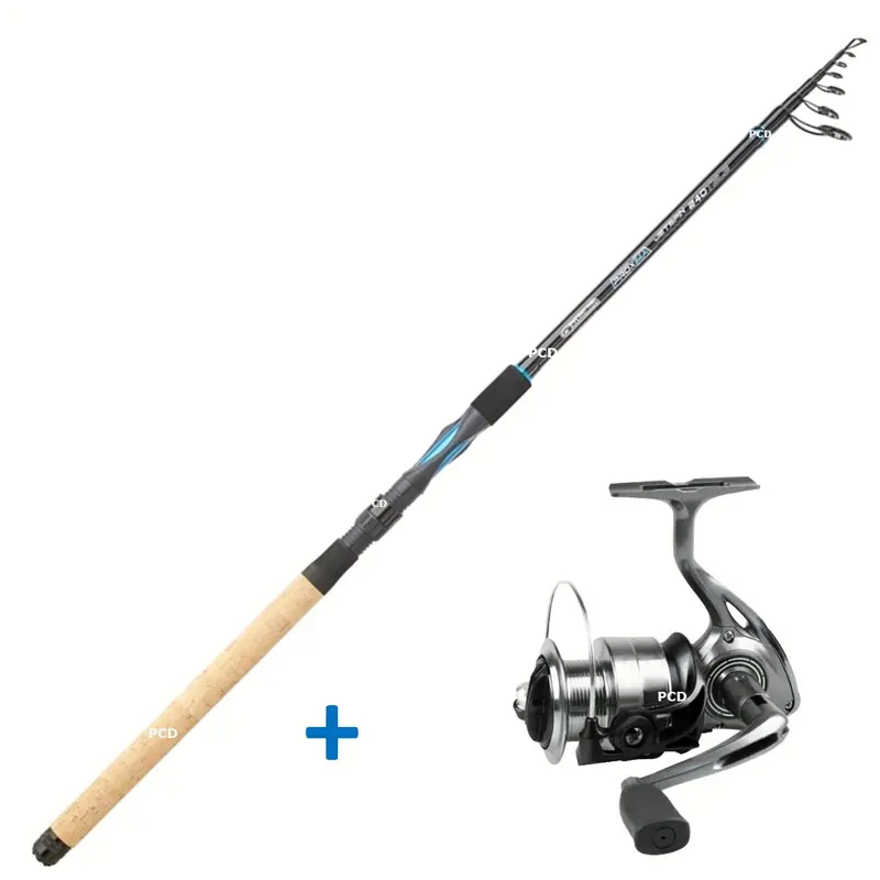 Meilleur Choix Ensemble Lancer Proxima Jetspin Télé 2M10 L Garbolino Et Moulinet Strike 301FD