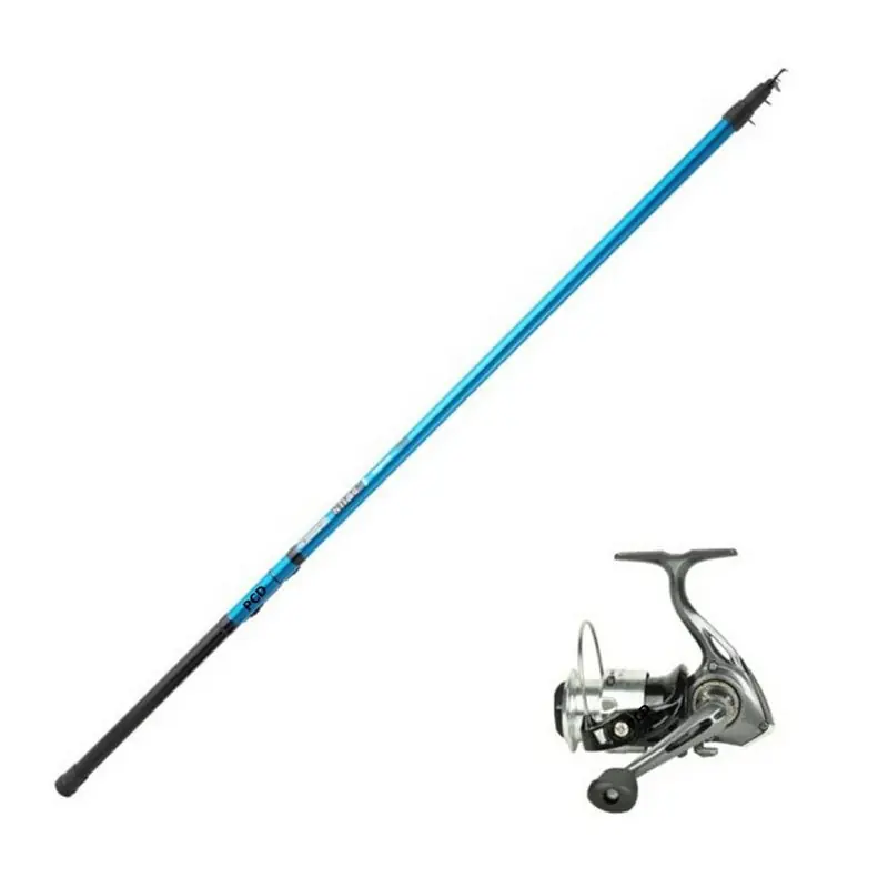 Top Vente Ensemble Téléréglable Strike R 4M80 Garbolino Et Moulinet Strike Trout 81FD