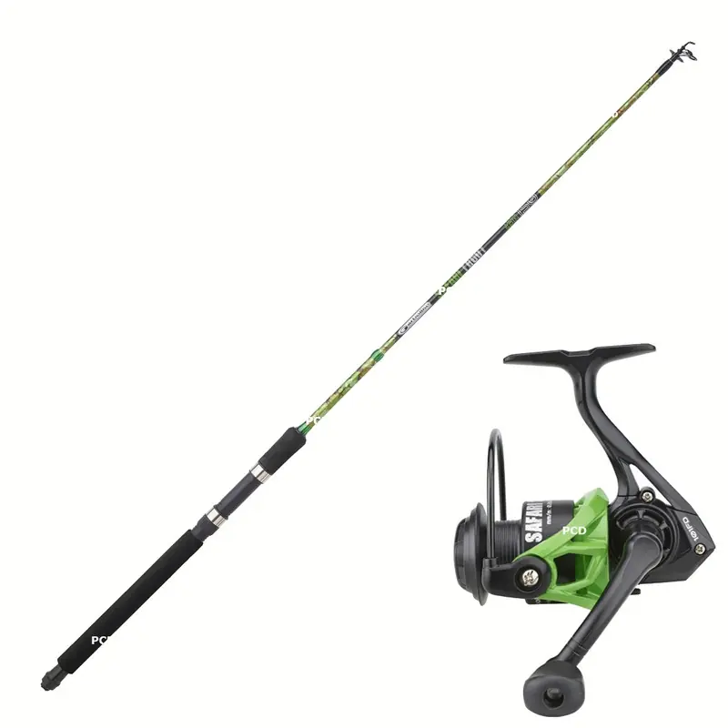 Ensemble Lancer Safari Trout Téléspin 1M80 Garbolino Et Safari Spin 101 FD Offre Exclusive