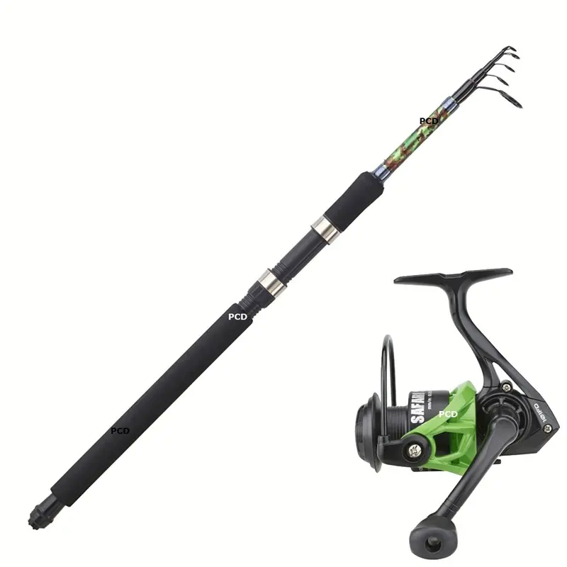 Offre Limitée Ensemble Safari Prédator Télespin 2M40 Garbolino Et Safari Spin 401 FD