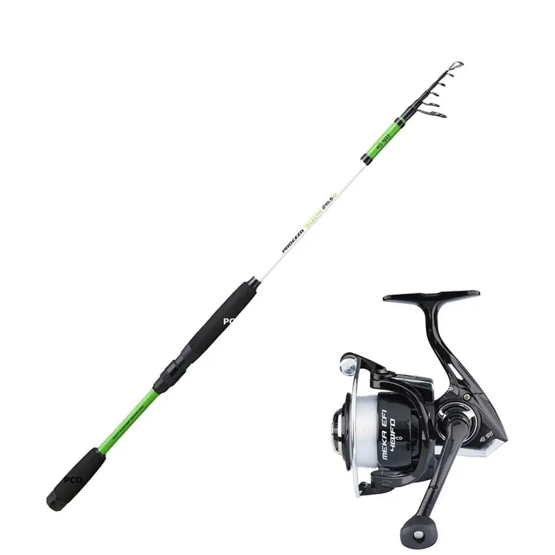 Ensemble Leurres Srt Proceed Téléspin 2M40 Heavy Et Meka Efi 401 FD Authentique