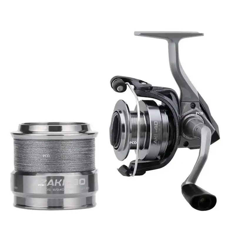 Soldes Moulinet Okuma Azaki 30 FD + Tresse