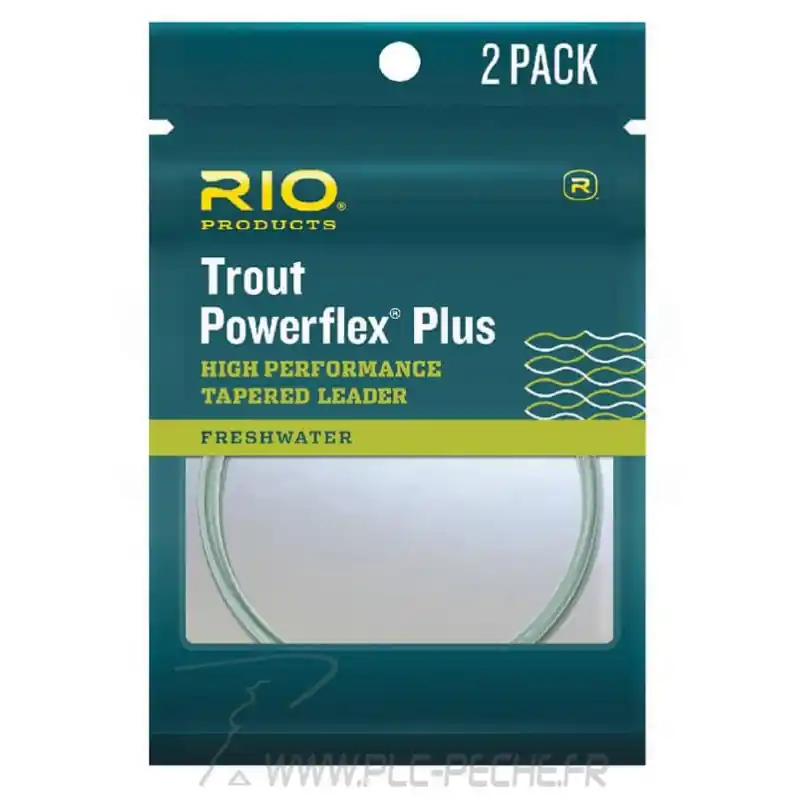 Nouvelle Collection Bas de Ligne RIO Powerflex Plus 12´(3,70m)