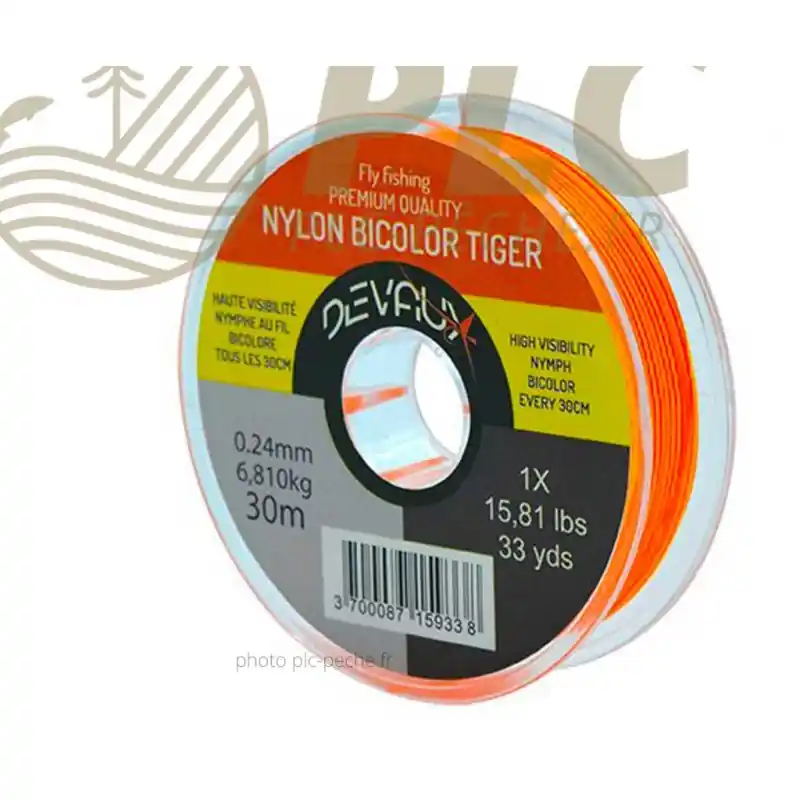 Commander Maintenant Fils Nylon DEVAUX Bicolor Tiger