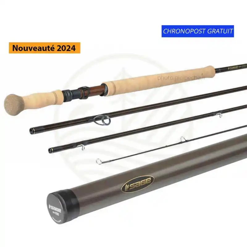 Canne SAGE R8 SPEY 15‘ soie 10 - 4 Brins Haute Qualité