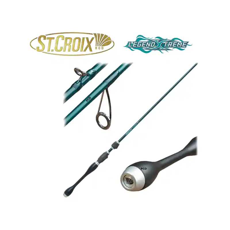 CANNE SPINNING ST CROIX LEGEND XTREME FAST 2M13 ML 2 BRINS Offre Exclusive