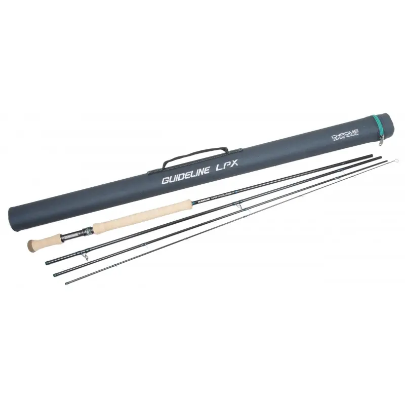 Acheter En Ligne Canne à mouche GUIDELINE Switch LPX Chrome 11‘7 soie de 7/8 (4brins)