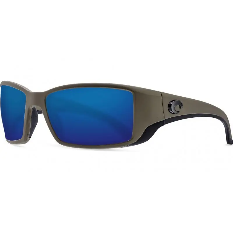 Quantité Limitée Lunettes Polarisantes COSTA DEL MAR Blackfin Moss 580G Blue Mirror