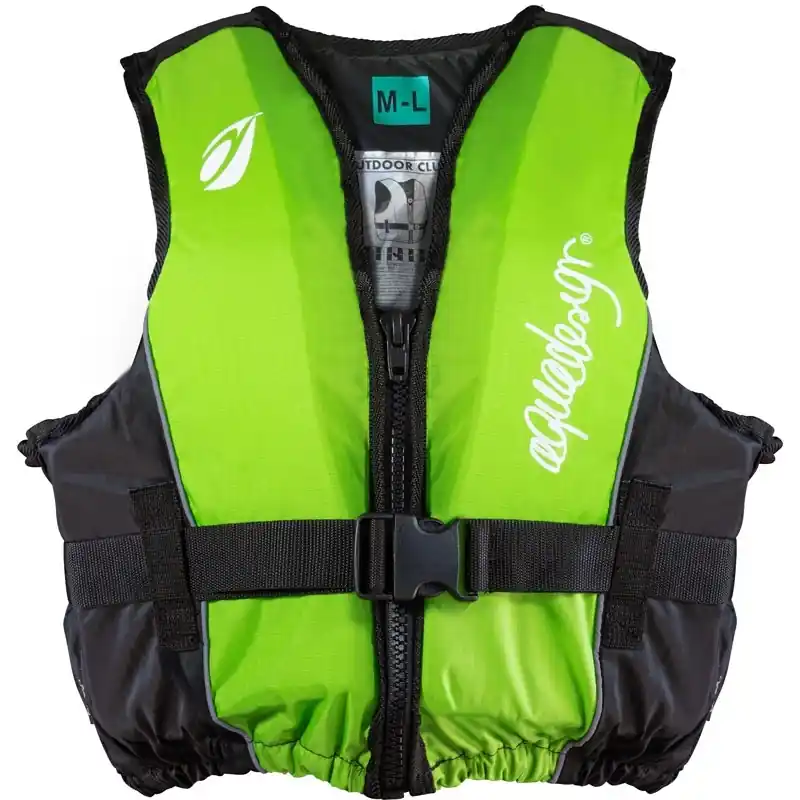 Gilet Aqua Design Outdoor Club Vert/Noir Meilleur Choix