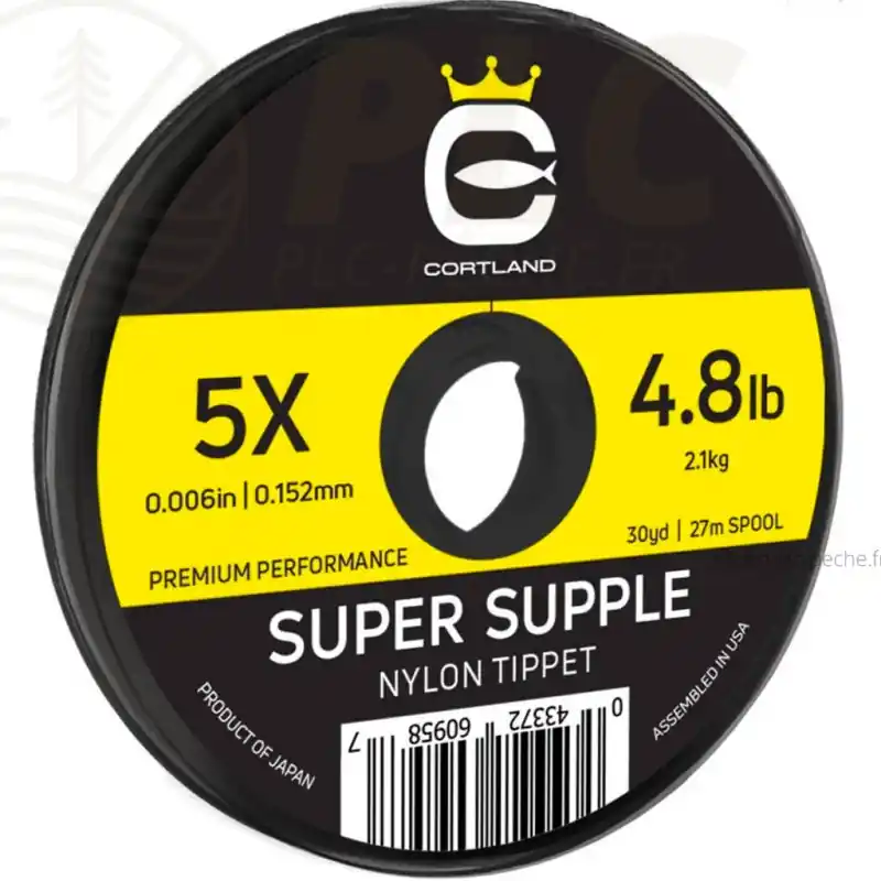 Nylon Tippet CORTLAND Super Supple 27m Acheter Direct