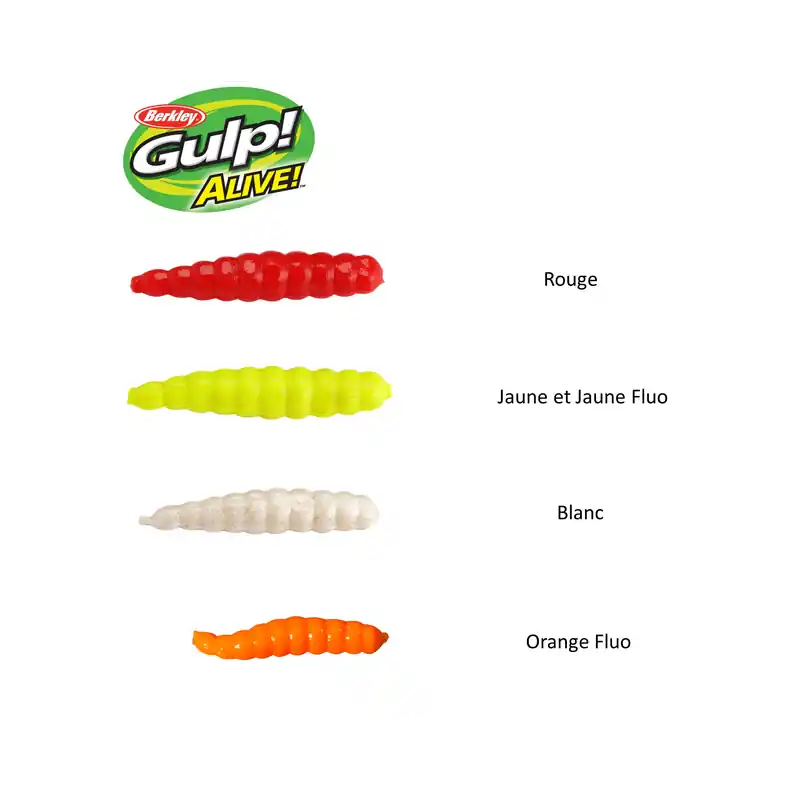 LEURRES GULP ALIVE TEIGNES Nouveauté