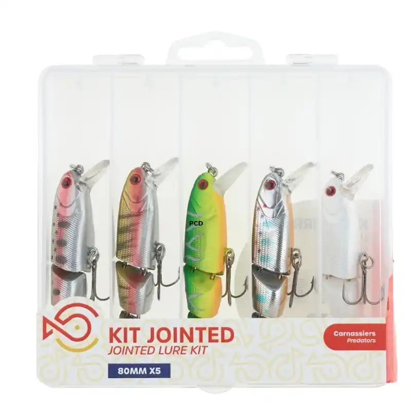 Commander Vite Kit 5 Leurres SRT Jointed 80MM