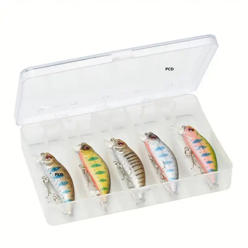 Commande En Gros Kit 5 Leurres SRT Minnow 60MM