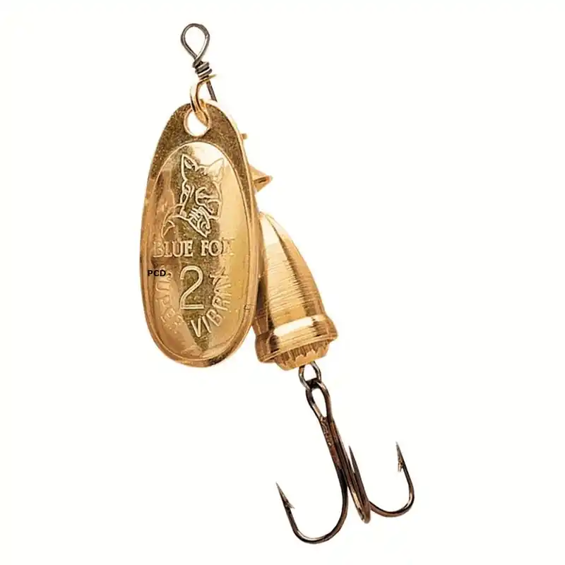 Cuiller Tournante Blue Fox Vibrax Original Or En Vrac Par 12 Remise