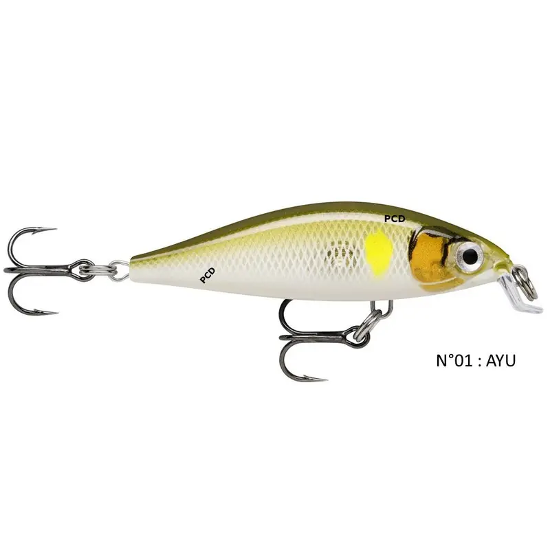Petit Prix Leurres Flottants Rapala X-Light Minnow 5CM