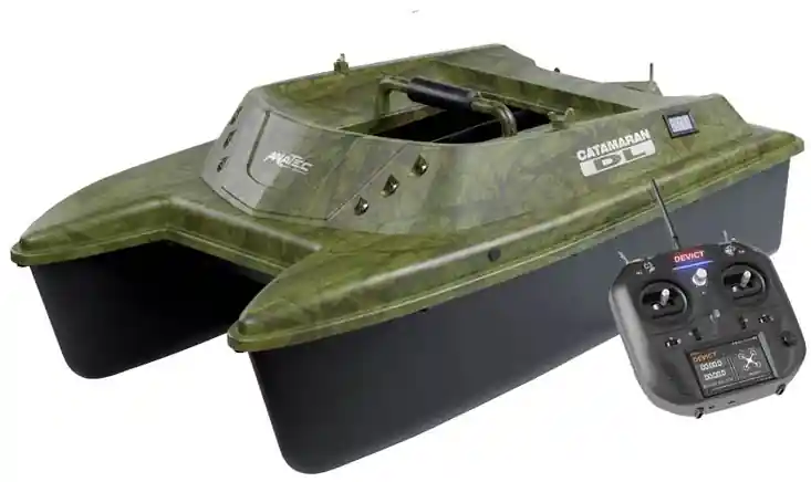 Bateau amorceur Anatec Catamaran Dl + Télécommande Sr07 Commande En Gros