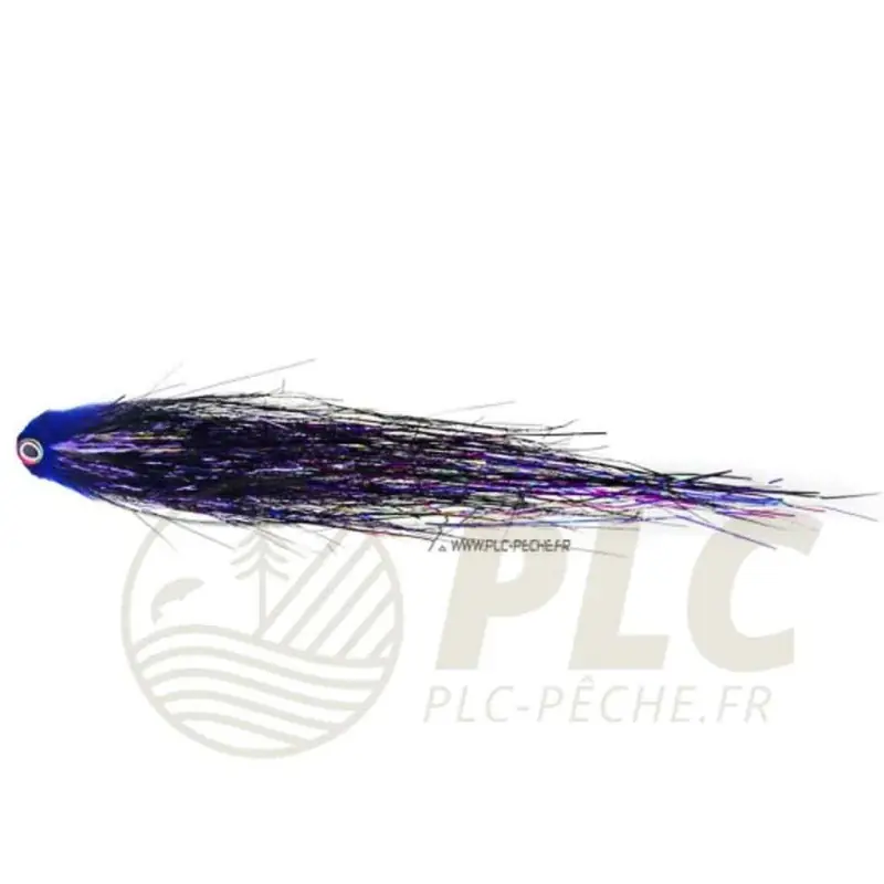 Promotion Saisonnière Mouche Brochet Pike Tube Niklaus Bauer Sheep Head Midnight Black