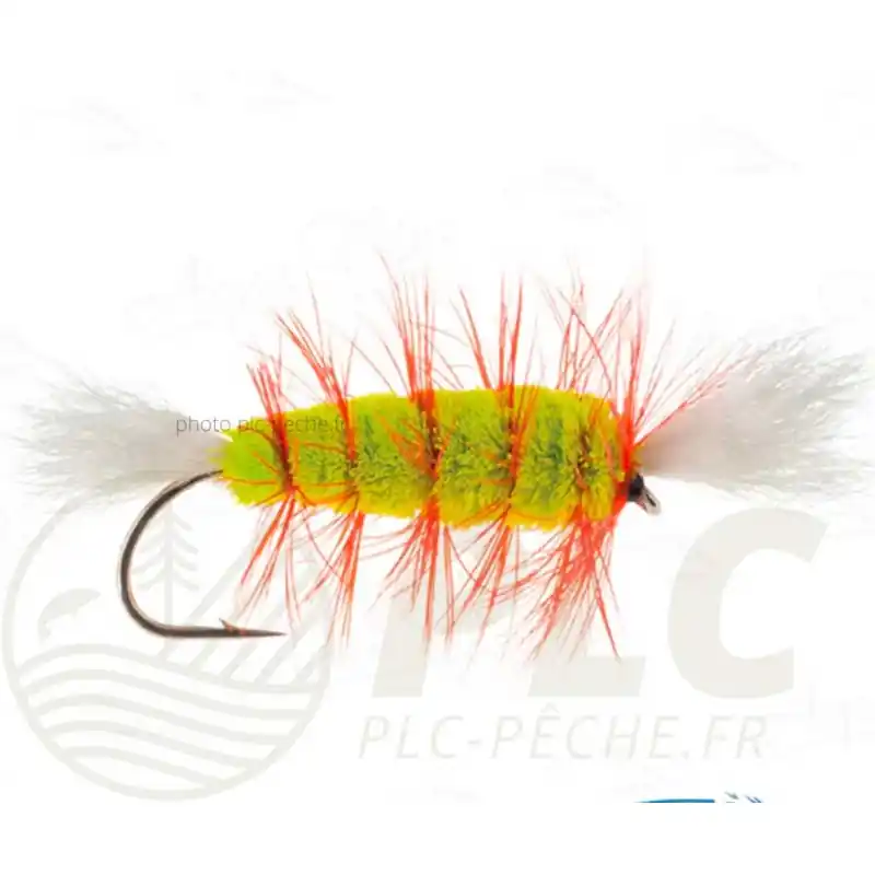 Authentique Mouche saumon/Steelhead Bomber Yellow