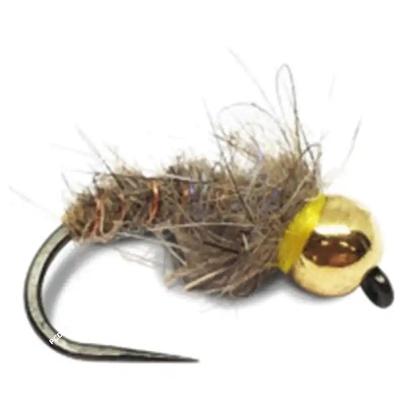 Mouche La Crème Laurent Jauffret Nymphe Avec Bille Laiton Super Prix