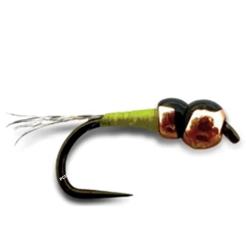 Top Vente Mouche La Pomme Laurent Jauffret Nymphe Avec Double Bille Tungstène