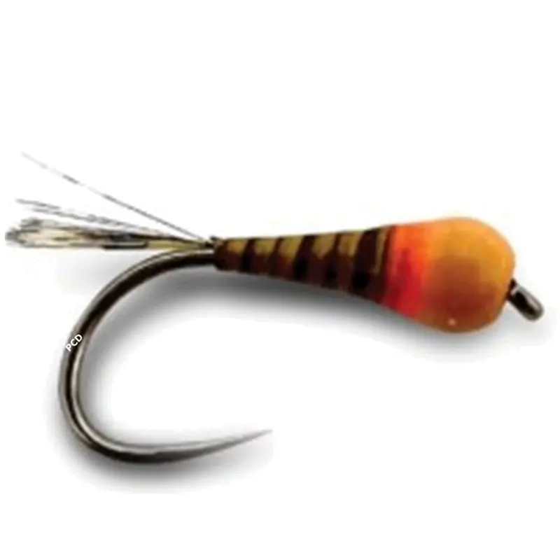 Mouche La Marron Laurent Jauffret Nymphe Avec Bille Tungstène Dernier Modèle