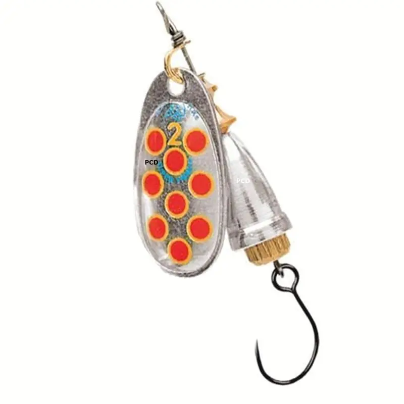 Cuiller Tournante Blue Fox Vibrax Hot Pepper Barbless SYR Offre Spéciale