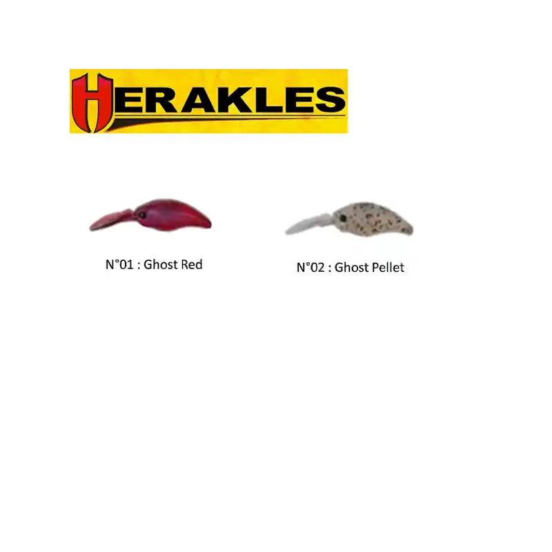 Produit De Marque Leurres Flottant Herakles Aréa Fishing Crankbait Asu 35F