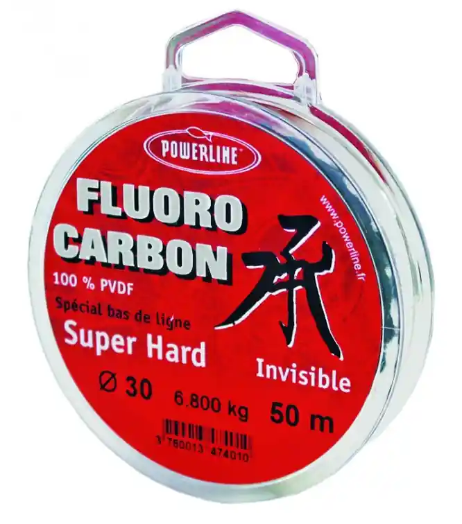 Nylon Fluorocarbon Hard Powerline 50 m Soldes
