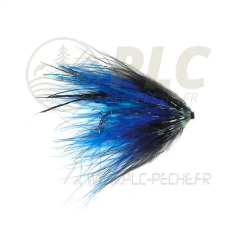 Soldes Mouche Tube Fly Steelhead/Saumon Hartwick‘s Marabou blue/black