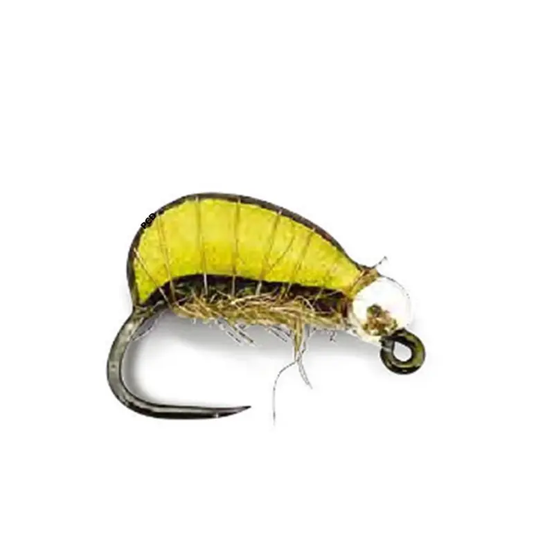 Mouche La Kaki Laurent Jauffret Gammare Avec Bille Tungstène Quantité Limitée