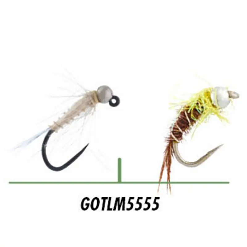 Achat Immédiat Montage De 2 Nymphes Garbolino Eté – Eaux Basses – Quill