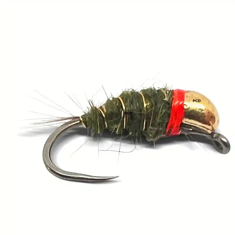 Mouche Javi Olive Laurent Jauffret Nymphe Spéciale Montage Potence Nouveauté