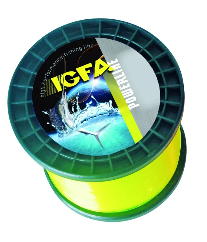 Prix Réduit Nylon Powerline IGFA Jaune 1000 m