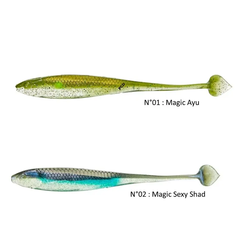 Leurres Souples Illex Finesse Shad 130MM Par 5 Haute Qualité